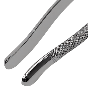 Forceps d'extraction dentaire # Instrument d'extraction chirurgical à mâchoires dentelées 10S en acier inoxydable, poignée ergonomique, manuel, CE - Product Image 5