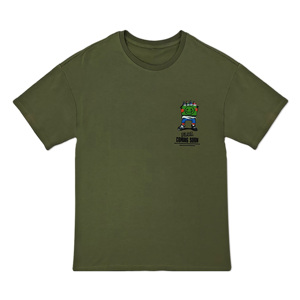 Camiseta de Hombre Moderna y Sencilla, Tejida, de Corte Regular, Manga Corta, Informal, Transpirable, 220 Gramos, 100% Algodón, Cuello Redondo - Product Image 1