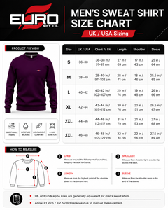 Sweat-shirt compact pour homme offrant une excellente chaleur pour l'automne, l'hiver et les températures fraîches, sweat-shirt compact avec la meilleure qualité OEM - Product Image 6