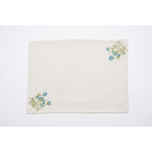 Napperon de table élégant en coton, set de table haut de gamme résistant à la chaleur, pour restaurant, durable, lavable et réutilisable - Product Image 1