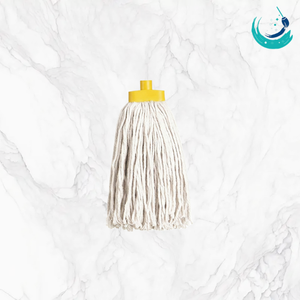 KSR High Quality Cotton White Yarn Socket <b>Mop</b> Heads with Four Colour Clip Holder for Floor Cleaning System Cut End - Product Image 5