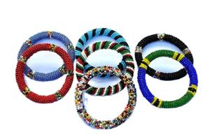 Bracelets de broderie perlés exquis Nouveaux designs multicolores luxueux et à la mode Élevez votre style et vos derniers accessoires - Product Image 2