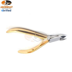 Coupe-ongles professionnels pour bébés, pinces coupantes latérales en acier inoxydable, droites et courbées, pour cuticules et jolies manucures - Product Image 4