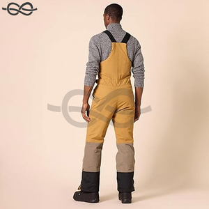 Overol de Nieve Aislante y Resistente al Agua para Hombre, Equipo de Invierno Duradero para Frío Extremo, Tirantes Ajustables, Rodillas Reforzadas, para Esquí - Product Image 3