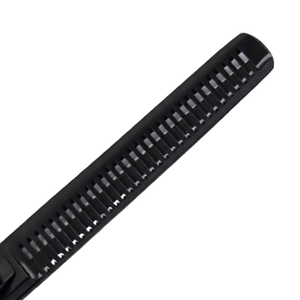 Hair Thinning Texturizing <b>Shears</b> 6.5 Inch Black Stainless Steel Barber Scissors Professional Salon Hair Cutting Grooming <b>Tool</b> - Product Image 4