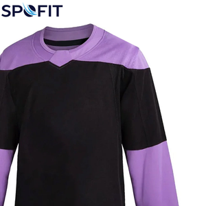 Jersey de Hockey sobre Hielo Personalizado de Calidad Élite, Tejido Ligero, Transpirable y de Secado Rápido, Servicio OEM - Product Image 5