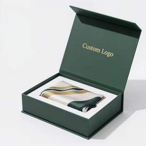 Caja de Regalo Magnética Plegable de Lujo, Reciclable, de Cartón Duro y Papel de Arte, con Logotipo y Estampado Personalizados - Product Image 1