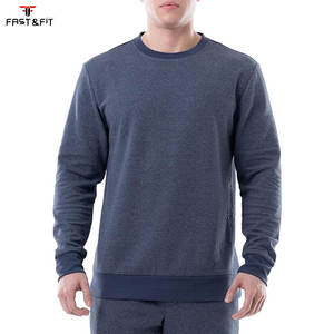 Sudaderas de Cuello Redondo, 400g, Corte Regular, Invierno, Color Sólido, Letra Bordada, Tejido Liso Teñido, 100% Algodón Felpa - Product Image 6