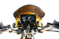 Moto électrique à moteur central 4500W avec batterie au lithium, scooter chopper électrique multifonctionnel, vélo de route, vitesse maximale 100 km/h