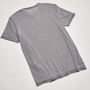 เสื้อยืดคอตตอนทรงโอเวอร์ไซส์ สไตล์วินเทจ สตรีทแวร์ ล้างสีแบบแอซิดวอช สำหรับผู้ชาย พร้อมโลโก้สั่งทำ ระบายอากาศได้ดี ขายส่ง - Product Image 5