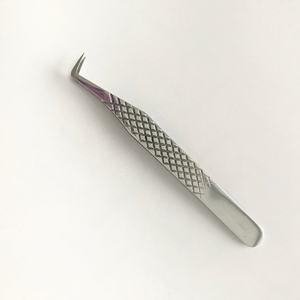 แหนบต่อขนตา DANTRIC IMPLANTS SA-26 รุ่นมืออาชีพ ทำจากสแตนเลส ขนาด 10 มม. ปลายโค้ง 90 องศา สำหรับต่อขนตา - Product Image 2
