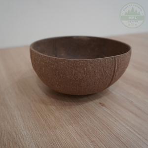 Vintage Eco-friendly Tableware Set Customized Natural Coconut <b>Wood</b> <b>Salad</b> <b>Bowl</b> with Spoon Sustainable Eco-Friendly Design - Product Image 5