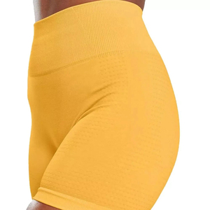Shorts de yoga OEM personnalisés avec logo, shorts de sport sans couture pour femmes, vêtements de fitness, approvisionnement en gros - Product Image 3