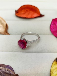 Quartz Champagne Rainbow <b>Ring</b> Elegant Crystal Gemstone Jewelry Statement Fashion Gift <b>for</b> Women <b>Girls</b> Colorful Unique <b>Ring</b> - Product Image 5