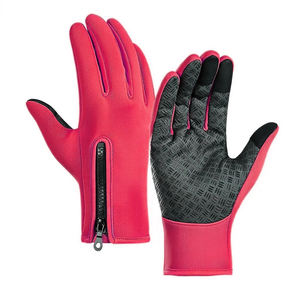 Gants d'hiver haute performance avec surface texturée antidérapante, idéaux pour le cyclisme par temps froid, l'exploration urbaine ou la course à pied - Product Image 1