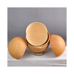 Bol en calebasse séchée de qualité supérieure, sûr, pour salade et service, idéal pour la présentation traditionnelle des fêtes, fabriqué à partir de matériaux végétaux propres - Product Image 3