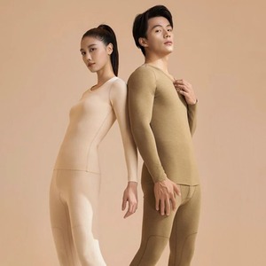 Ropa Interior Térmica de Algodón para Mujer, Conjunto de Leggings Térmicos con Cuello en V y Encaje, Ropa Térmica Larga para Mujer - Product Image 6