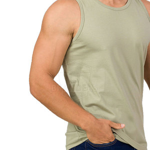 Camiseta sin mangas para hombre, transpirable, atlética, que absorbe la humedad, ropa de rendimiento para entrenamiento, ejercicio y deportes. - Product Image 6