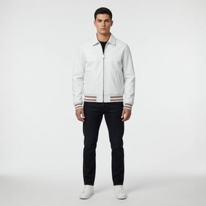 Chaqueta de Cuero para Hombre, Diseño Único, Superventas, Resistente al Viento, Nueva Moda, AI-LJ-067 - Product Image 4