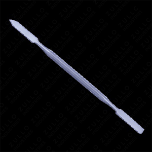 Pousse-cuticules professionnel en acier inoxydable, outil de manucure et pédicure avec double extrémité grattoir et embout de nettoyage des ongles - Product Image 3