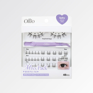 Extensions de cils Vavalash Ollio, pack mixte sans colle, cils effilés, extensions de cils DIY - Product Image 5