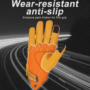 Guantes de Cuero Transpirables con Pantalla Táctil para Hombre, Estilo 2026, Alta Calidad, Venta al Por Mayor - Product Image 4