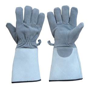 Gants de soudage résistants au feu, résistants à la chaleur, pour barbecue/four/MIG/TIG, mitaines de soudeur en cuir, protection contre les coupures PerfeSafe - Product Image 6