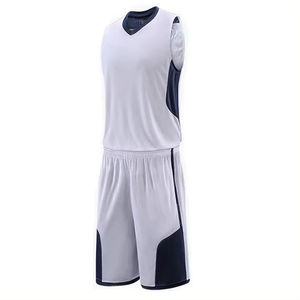 Conjuntos de Camiseta y Pantalones Cortos Deportivos de Malla Transpirable con Fondo Arcoíris para Hombre, Uniformes de Baloncesto Bsci - Product Image 2