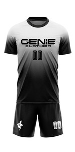 Uniformes de Fútbol al por Mayor, Nuevo Estilo con Logotipo y Tela Personalizados, 100% Poliéster, Uniformes de Fútbol Originales, Ropa Deportiva OEM - Product Image 3