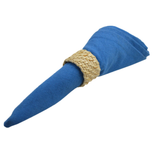 Anneau de serviette en bambou naturel pour la table, support de tissu multicolore, décoration de table à manger, hôtel et événements festifs - Product Image 1