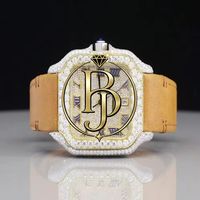 Montre-bracelet de luxe Briva avec cadran carré en diamant, boîtier en acier inoxydable, chiffres romains, verre, bracelet en caoutchouc, mouvement à quartz analogique, écologique