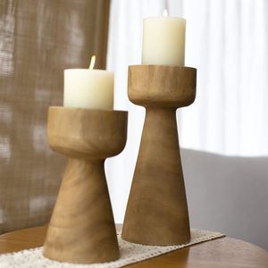 Eco Friendly Wooden <b>Candle</b> <b>Holder</b> for Modern Interior Decoration Antique Wooden <b>Candle</b> <b>Holder</b> Handmade Decorative Craft Gift - Product Image 5