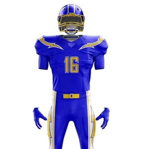 OEM American Football Jersey Set Latest Style High Quality New <b>Model</b> Uniform - Product Image 5