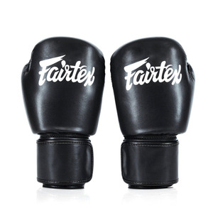 Synthetic Leather Boxing <b>Gloves</b> Comfortable Grip Shock Absorbing Padding Adjustable Wrist Strap Training Gear - Product Image 3