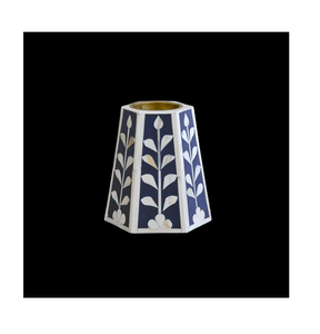 Portavelas con incrustaciones de hueso para bodas, eventos, decoración de mesa para cenas en casa, piezas decorativas, portavelas con incrustaciones de hueso - Product Image 3