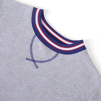 Sweat-shirt à col rond gris chiné personnalisé de l'Université de l'État du Tennessee, pour les acheteurs en gros B2B, pour les acheteurs au détail, pour les acheteurs de vêtements d'équipe