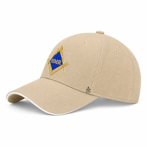 Ropa Masónica Griega, Regalia Masónica, Ropa de Fraternidad y Hermandad, Gorra de Béisbol Plegable Original Personalizable - Product Image 3
