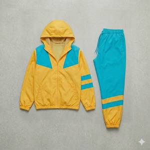Custom Nylon Windbreaker Tracksuit <b>Set</b> Unisex Breathable Casual Jacket Pants Sportswear OEM ODM Clothing Manufacturer - Product Image 2