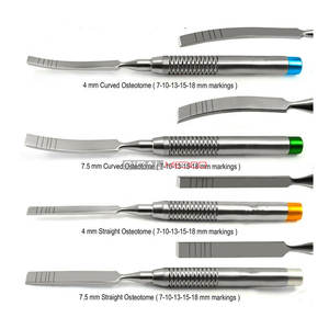 Ensemble de ciseaux dentaires de haute qualité pour la périodontie, l'implantologie et la chirurgie, ciseaux à os professionnels Ochsenbein - Product Image 2