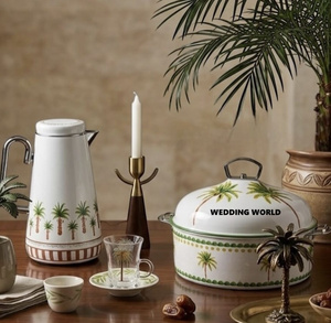 Wedding And Event <b>Table</b> Decorative Metal Hotpot Customized Finished Latest New Trending Collection Metal Food Warmer - Product Image 3