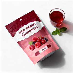 Custom Digital Printing Your Logo Stand Up Zipper Bag Powder Packing Dry Fruits <b>Coffee</b> Resealable Water Proof Packaging <b>Pouch</b> - Product Image 4