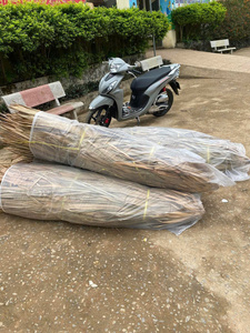 Cubierta Plegable de Paja Natural para Sombrilla de 2.1m, Fabricada en Vietnam, para Jardín Exterior, Venta al por Mayor y Exportación - Product Image 4