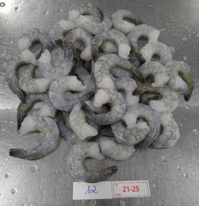 Venta al por mayor Vietnam Bac Lieu Vannamei Camarón congelado crudo cáscara desvenada cola PTO tamaño 21-25 sin cabeza bolsa a granel precio barato - Product Image 3