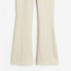 Pantalones de Vestir de Algodón para Mujer, Cintura Alta, Corte Acampanado, Color Sólido, para Oficina, con Bolsillos Traseros, OEM ODM - Product Image 5