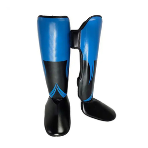 Protège-tibias en cuir de haute qualité à vendre – Protège-tibias d'arts martiaux écologiques, légers et personnalisables pour l'entraînement - Product Image 6