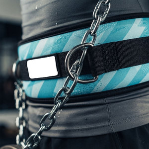 Ceinture de protection professionnelle unisexe en néoprène rembourré durable 10 mm, réglable et robuste, pour entraînement avec poids corporel en salle de sport - Product Image 4