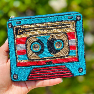 Bolso de Hombro de Lujo Hecho a Mano con Bordado y Cuentas para Mujer, con Intrincado Trabajo Floral, Cuentas Decorativas y Hermosa Artesanía - Product Image 6