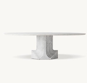 Daystar Trade, Muebles de Comedor de Lujo Ecológicos Personalizados, Mesas de Comedor Modernas de Mármol para 4 Personas con Patas de Madera, para Uso en Hoteles - Product Image 4