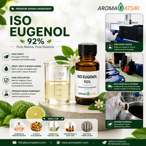 Aroma Atsiri Iso Eugenol 92% Huile Essentielle Pure Arôme Boisé Épicé Sucré Ingrédient Premium pour Parfums Cosmétiques Industrie - Product Image 5