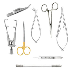 Juego de Instrumentos de Microcirugía Oftalmológica CHAN TARA, Herramientas Quirúrgicas para Cataratas, Kit Médico Reutilizable con Certificación CE, 8 Piezas - Product Image 1